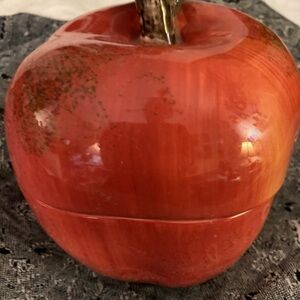 Red Apple Ceramic Decor